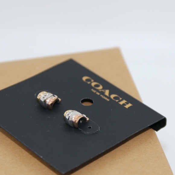 Timeless Coach Stud Earrings - Picture 5 of 12